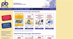 Desktop Screenshot of pb-verlag.de
